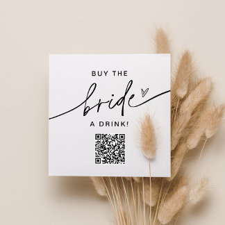 Visita Cuadrada EVERLEIGH Compra A La Novia Una Tarjeta De Bachelo