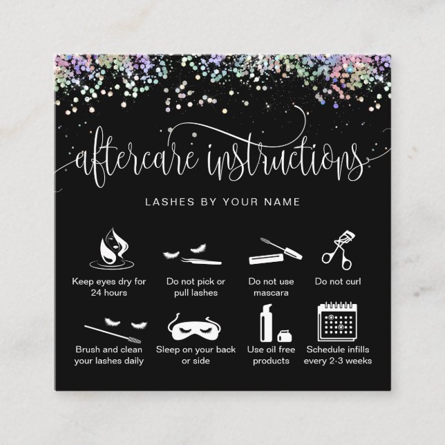 Visita Cuadrada Iconos de extensiones de pestañas de la tarjeta de (Anverso)