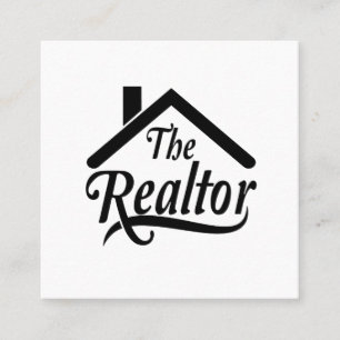 Visita Cuadrada La tarjeta de presentación de Realtor Real Rstate