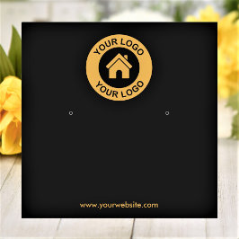 Visita Cuadrada Logotipo de Personalizado simple Tarjeta de visual