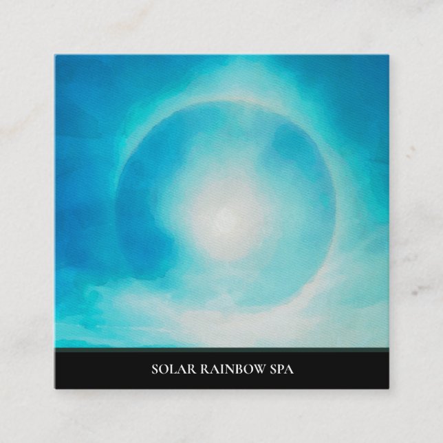 Visita Cuadrada *~* Sun Pines Blue Mountains Tarjeta de presentaci (Anverso)