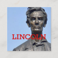 Tarjeta de autobús para personalizable Lincoln en 