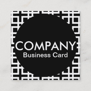 Visita Cuadrada tarjeta de empresa de censores
