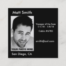 Tarjeta de la travesía