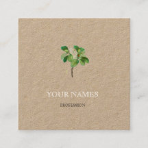 TARJETA DE NEGOCIO BOTÁNICA "MAGNOLIA" DE REDOUTÉ