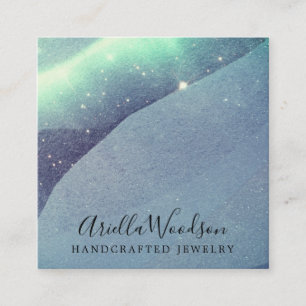 Visita Cuadrada Tarjeta de presentación