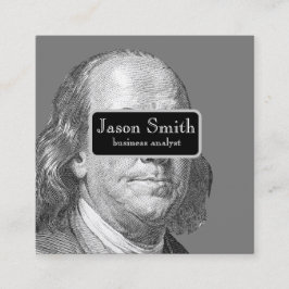 Visita Cuadrada Tarjeta de presentación