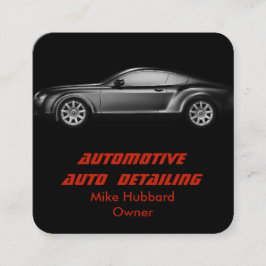 Visita Cuadrada Tarjeta de presentación de servicio móvil de desac