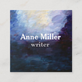 Visita Cuadrada Tarjeta de presentación de tendencias contemporáne