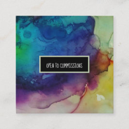 Visita Cuadrada Tarjeta de presentación del Comisario All STams Sq