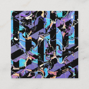 Visita Cuadrada Tarjeta de presentación Eyesore