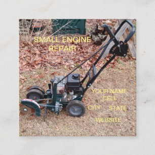 Visita Cuadrada Tarjeta de presentación PEQUEÑA REPARACIÓN DE MOTO