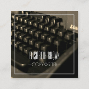 Visita Cuadrada Tarjeta de presentación personalizada de la máquin