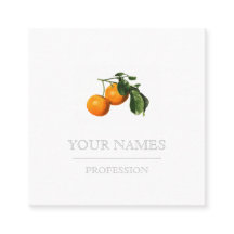 TARJETA DE VISITA: NARANJAS BOTÁNICOS