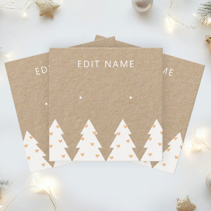 Visita Cuadrada Tarjeta de visualización de ganancia de navidades