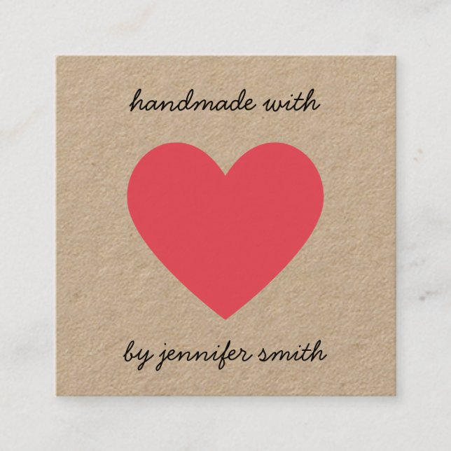 Visita Cuadrada Tarjeta de visualización de los alumnos de gananci (Anverso)