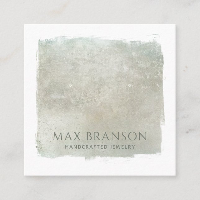 Visita Cuadrada Tarjeta de visualización moderna de la inclinación (Anverso)