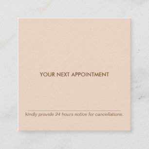 Visita Cuadrada Tarjeta mínima de la cita del cuadrado del