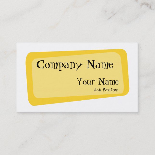 Visita Cuadrados recortados Tarjeta de presentación (Anverso)