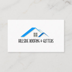 Visita Cuadros de techo Tarjeta de negocios de construcci