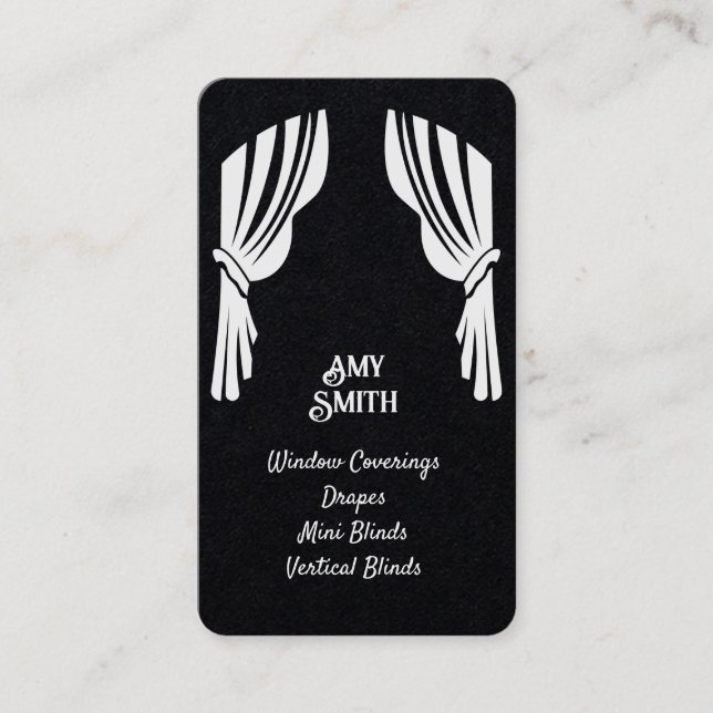 Visita Cubiertas de ventana Personalizado Tarjeta de pres (Anverso)