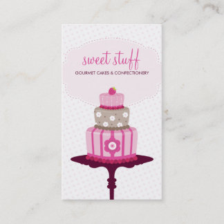 Visita CUTE TARJETA DE NEGOCIO :: panadería de pasteles d