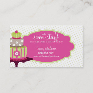 Visita CUTE TARJETA DE NEGOCIO pasteles dulces panadería