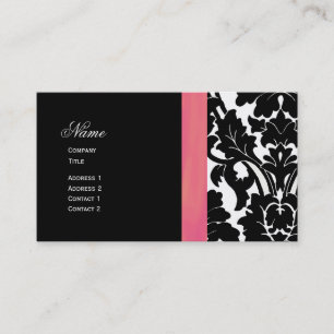 Visita Damask Ssofisticate ~ tarjeta de presentación