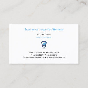 Visita Dentista   Tarjeta de cita dental