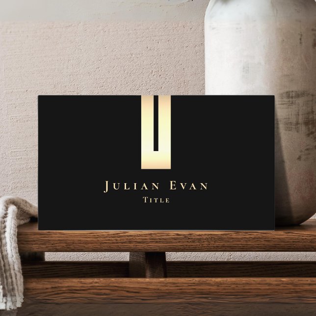 Visita Detalle artístico Tarjeta de presentación de oro y (Subido por el creador)