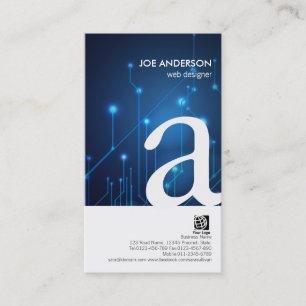 Visita Diseñador Web Audaz Monograma Circuitos Tarjeta de