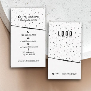 Visita Diseño abstracto de la tarjeta de visualización de