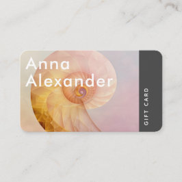 Visita Diseño de serenidad rosa 11 tarjeta de regalo