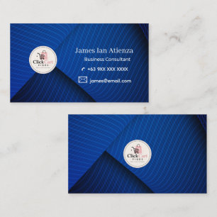 Visita Diseño de tarjeta de presentación de CEO moderno p