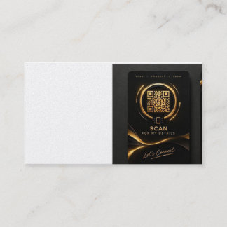 Visita Diseño de tarjeta de presentación de código QR de