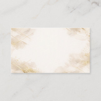 Visita Diseño de Tarjeta de Presentación de Oro Neutro