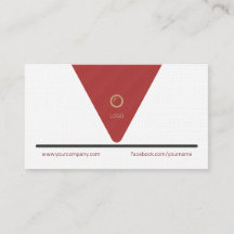 Diseño del logotipo de la tarjeta profesional de p