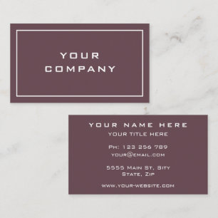 Visita Diseño moderno Tarjeta de Negocio de su empresa