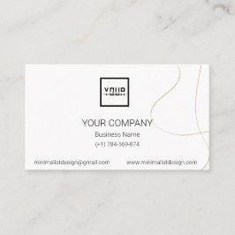 Visita Diseño sencillo Código QR Tarjeta profesional de n