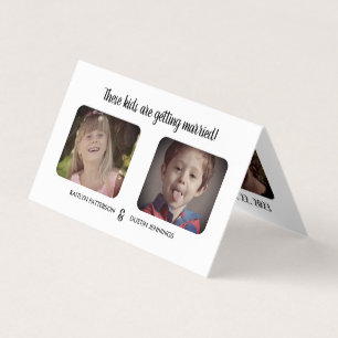 Visita Divertido "Estos niños" Foto Guardar la tarjeta de