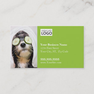 Visita Dog Grooming tarjeta de visita-Spa2