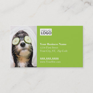 Visita Dog Grooming tarjeta de visita-Spa2
