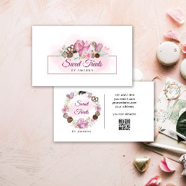 Visita Dulce Panadería Tarjeta de Negocios QR-Code