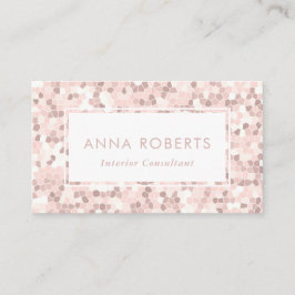 Visita Dusty tarjeta de presentación de patrones de mosai