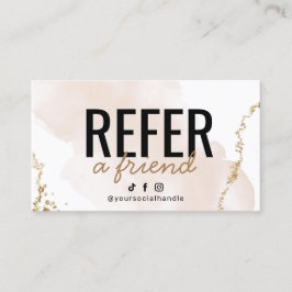 Visita El oro simple se refiere a una tarjeta de amigo