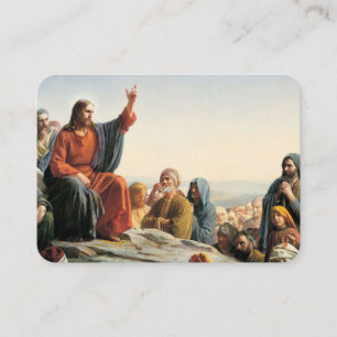 Visita El Sermón de las Beatitudes en la Tarjeta de Oraci
