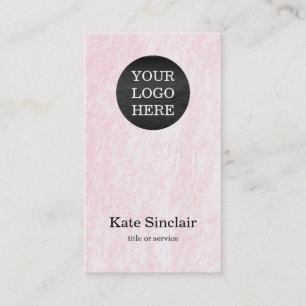 Visita Elegante Minimalista Moderno su tarjeta de present