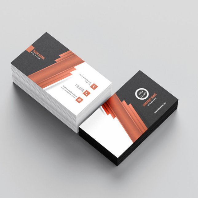 Visita Elegante tarjeta de autobuses marrones (Subido por el creador)