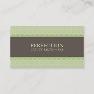 Visita ELEGANTE TARJETA DE NEGOCIOS DE BELLEZA :: perfecc