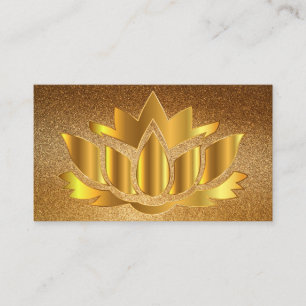 Visita Elegante tarjeta de negocios de yoga floral de lot